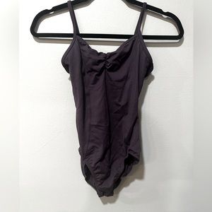 Women’s size, small, spaghetti, strap, purple dance leotard